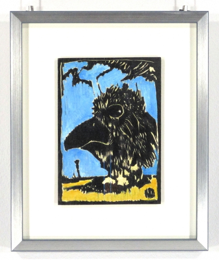 "Schwarzschnabel" Druckplatte